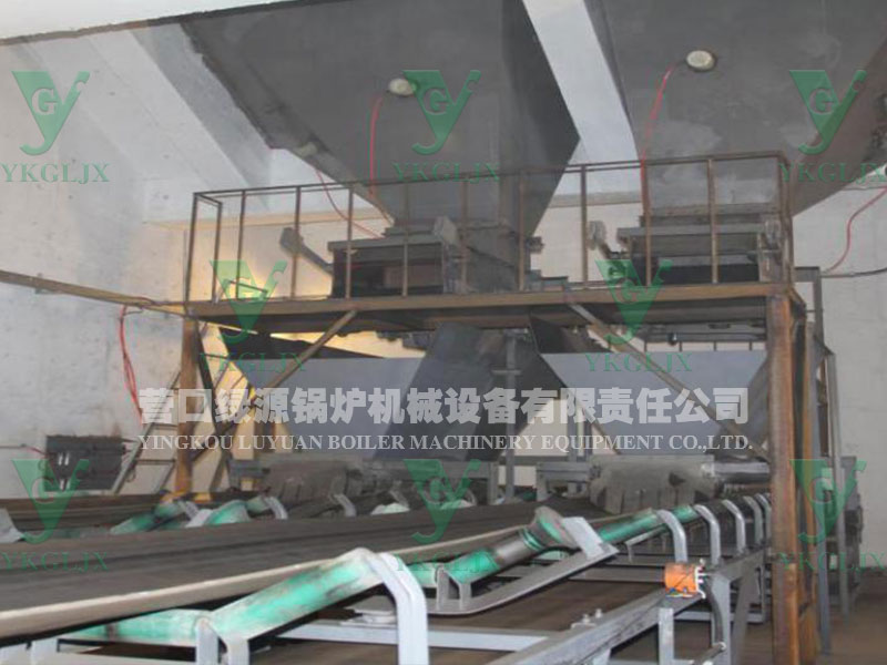 上煤皮帶機(jī)及給煤機(jī)試運(yùn)現(xiàn)場