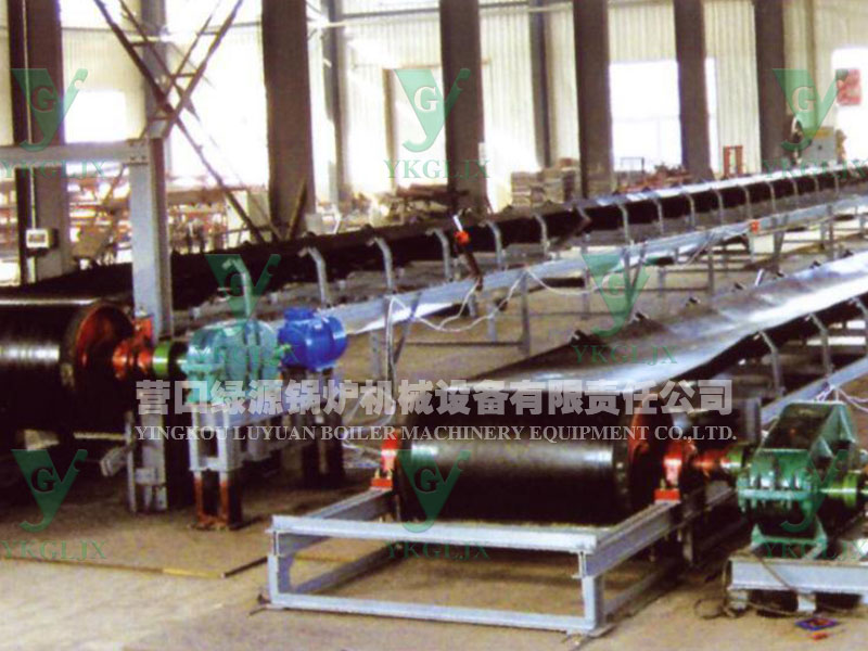 皮帶機(jī)試機(jī)現(xiàn)場